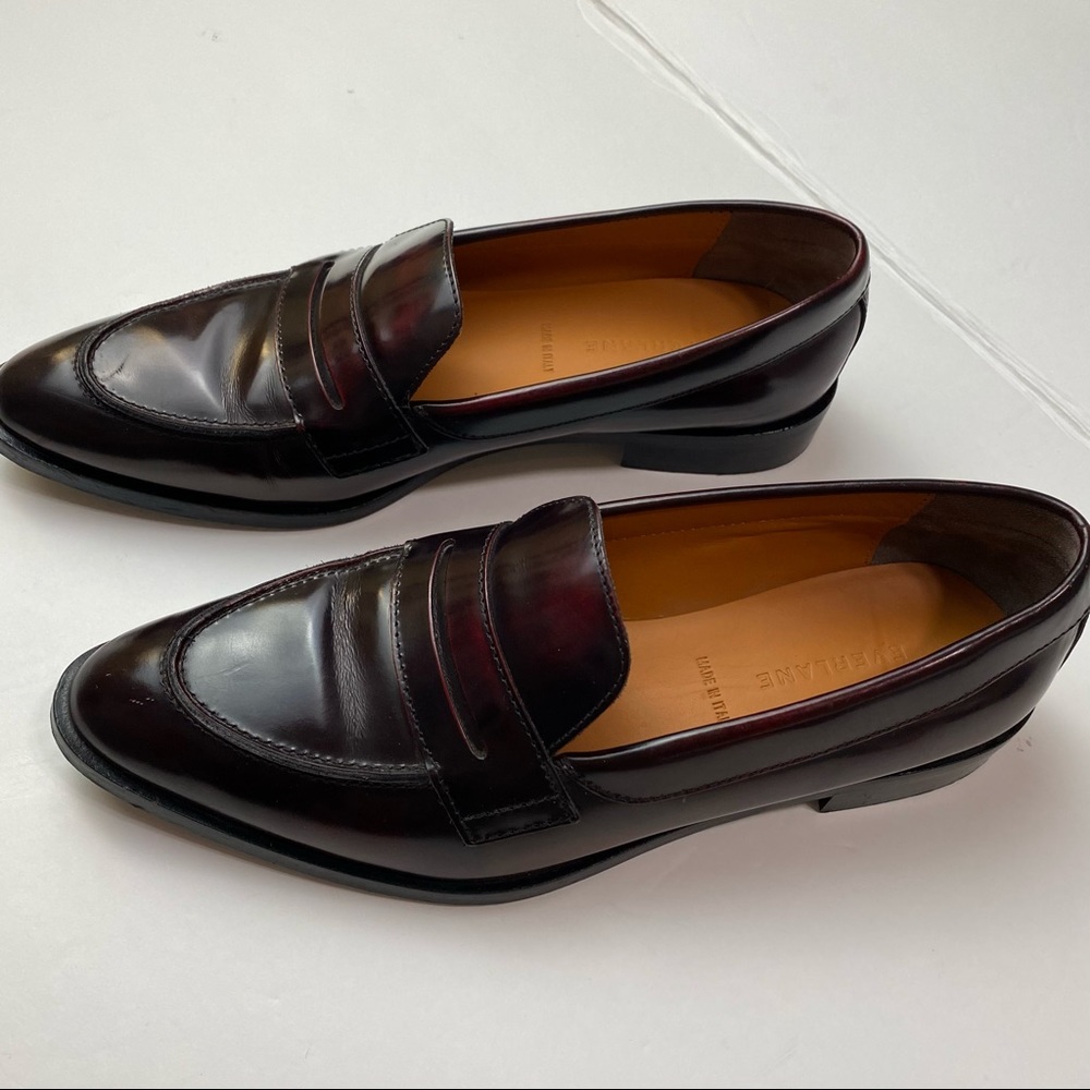 Everlane The Modern Penny Loafer in Oxblood